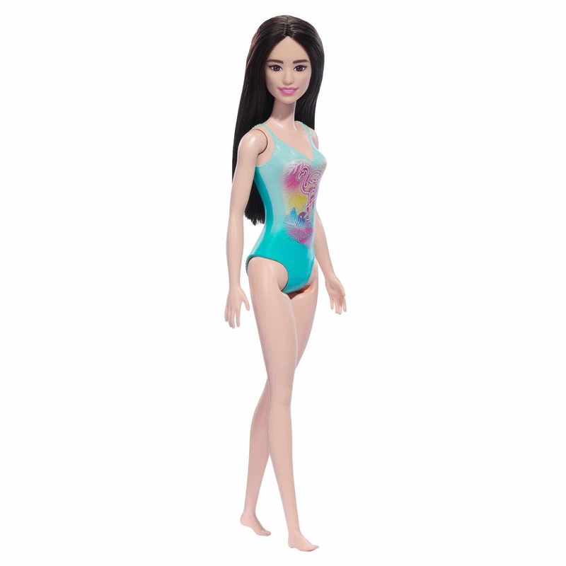 Mattel-Barbie-Playa-con-Traje-de-Baño-Azul-DWJ99