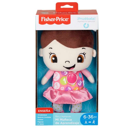 Juguete para Bebés  Fisher-Price Mi Muñeca Aprendizaje con Canciones y Luces