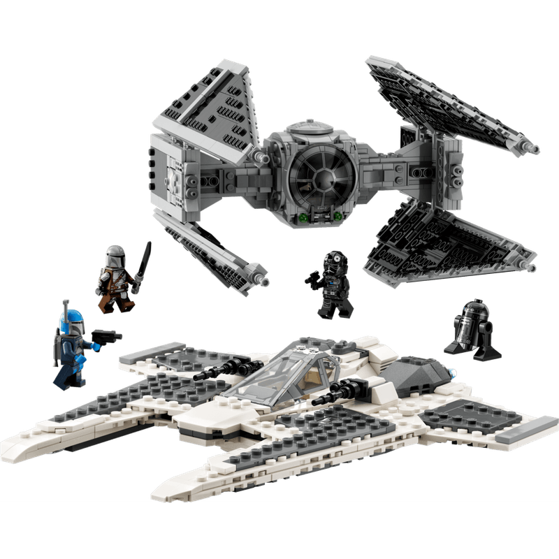 LEGO-Star-Wars-Caza-Colmillo-Mandaloriano-vs-Interceptor-TIE-75348