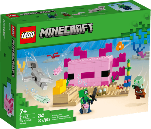 LEGO Minecraft La Casa-Ajolote 21247