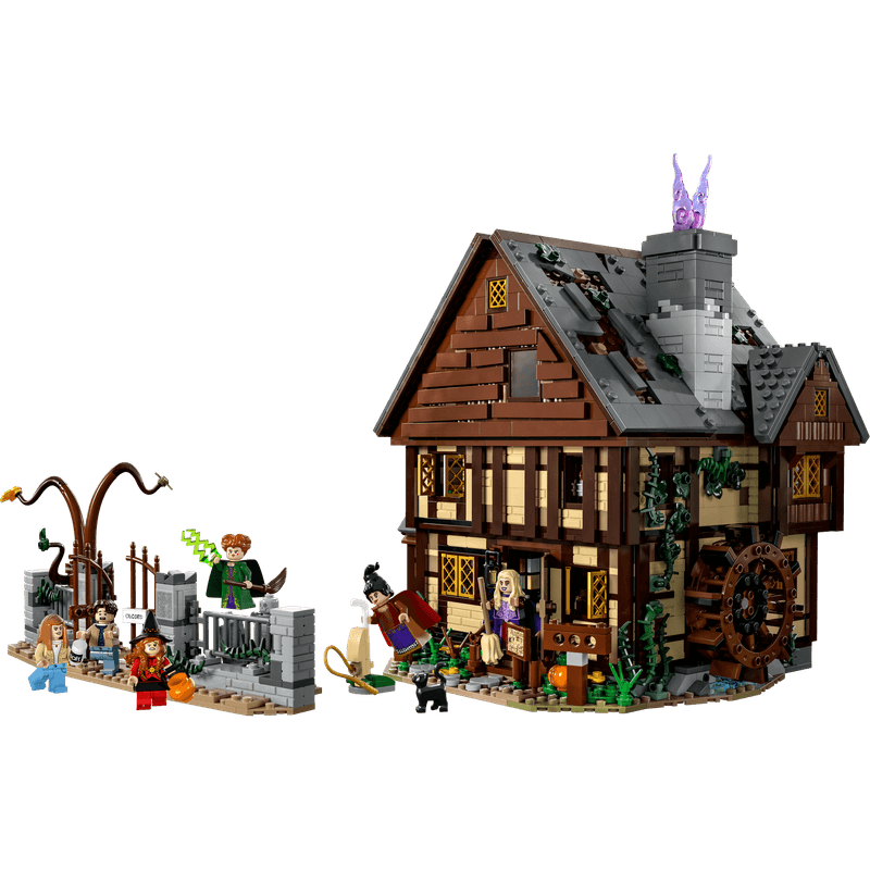 LEGO-Disney-Hocus-Pocus-Cabaña-de-las-Hermanas-Sanderson-Ideas-21341