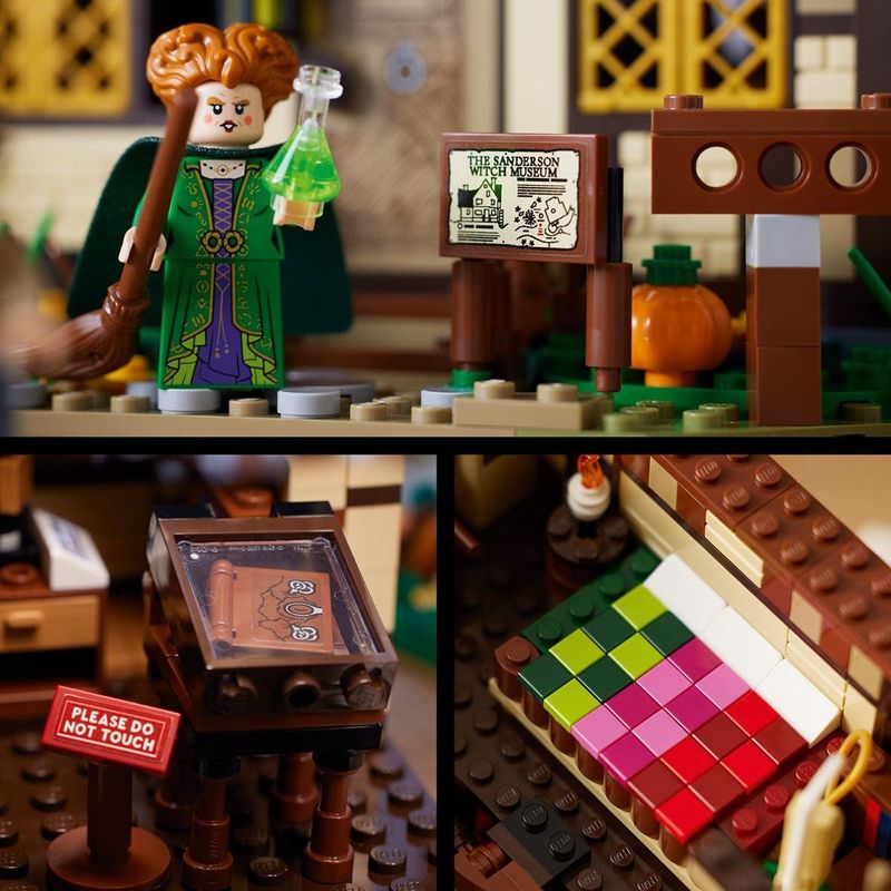 LEGO-Disney-Hocus-Pocus-Cabaña-de-las-Hermanas-Sanderson-Ideas-21341