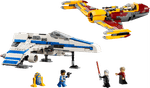 LEGO-Star-Wars-E-Wing-de-la-Nueva-Republica-vs-Caza-Estelar-de-Shin-Hati-75364