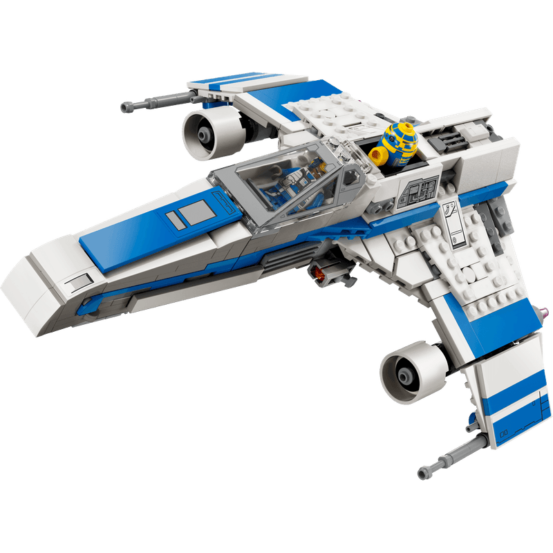 LEGO-Star-Wars-E-Wing-de-la-Nueva-Republica-vs-Caza-Estelar-de-Shin-Hati-75364