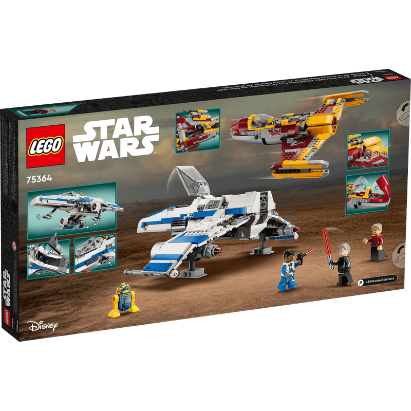 LEGO-Star-Wars-E-Wing-de-la-Nueva-Republica-vs-Caza-Estelar-de-Shin-Hati-75364