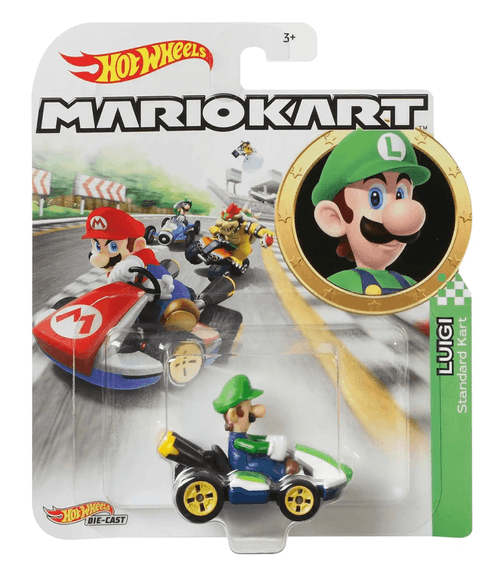 Hot Wheels Mario Kart Luigi Standard