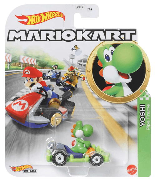 Hot Wheels Mario Kart Yoshi Pipe Frame