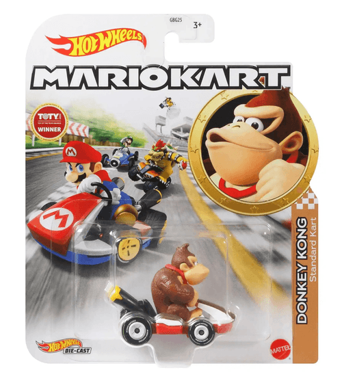 Hot Wheels Mario Kart Donkey Kong Stand