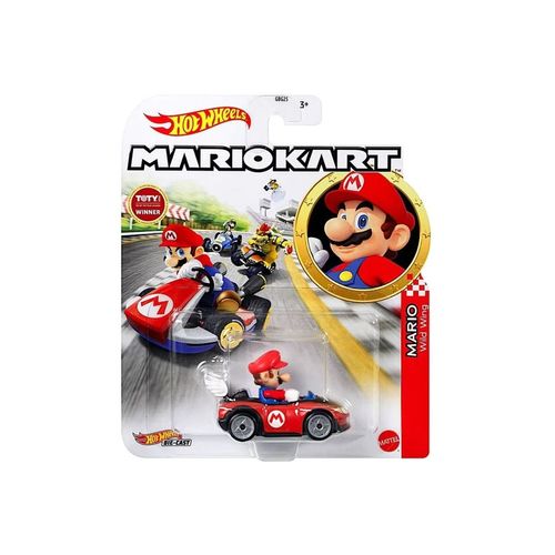 Hot Wheels Mario Kart Mario con Alas
