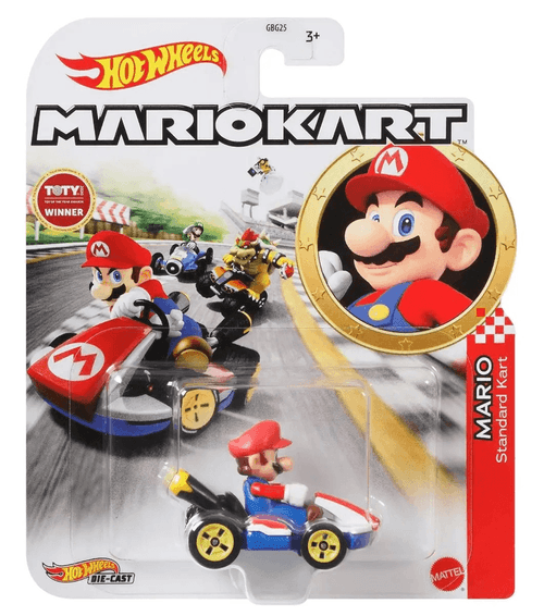 Hot Wheels Mario Kart Mario con Alas