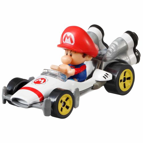 Hot Wheels Mario Kart Baby Mario Bdasher