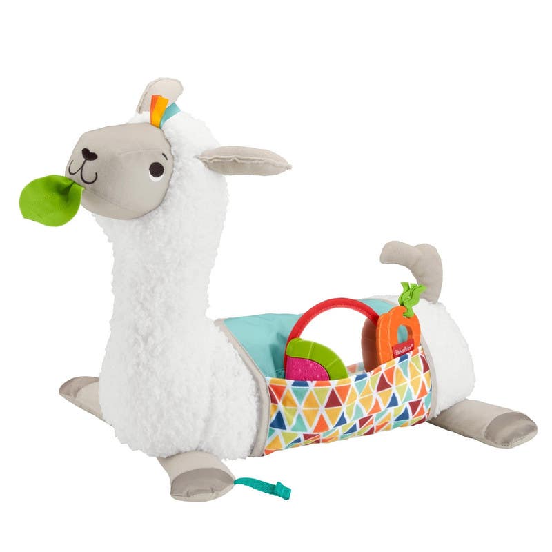 Mattel-Fisher-Price-Baby-Cojin-de-Actividades-de-Llama-GHJ03