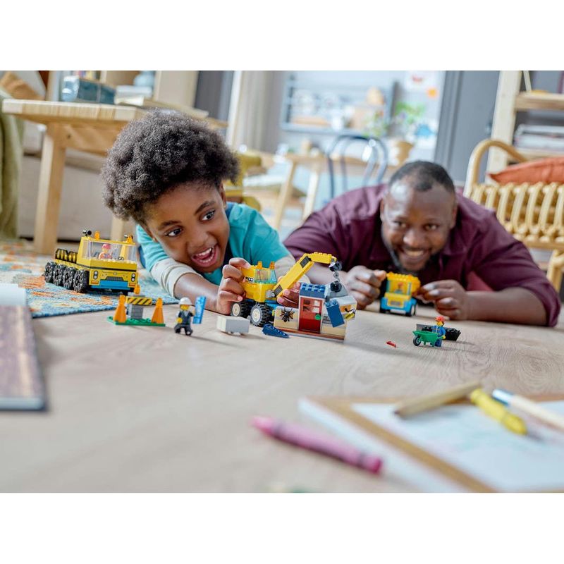 LEGO-City-Camiones-de-Construccion-y-Grua-con-Bola-de-Demolicion-60391