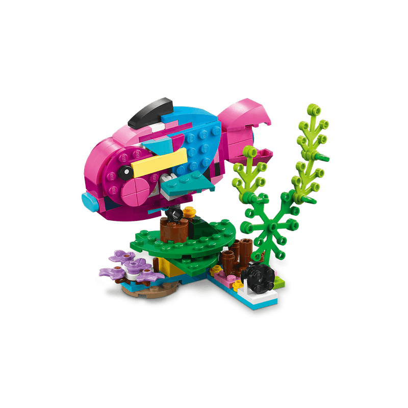 LEGO-Loro-Rosa-Exotico-3-en-1-Creator-31144