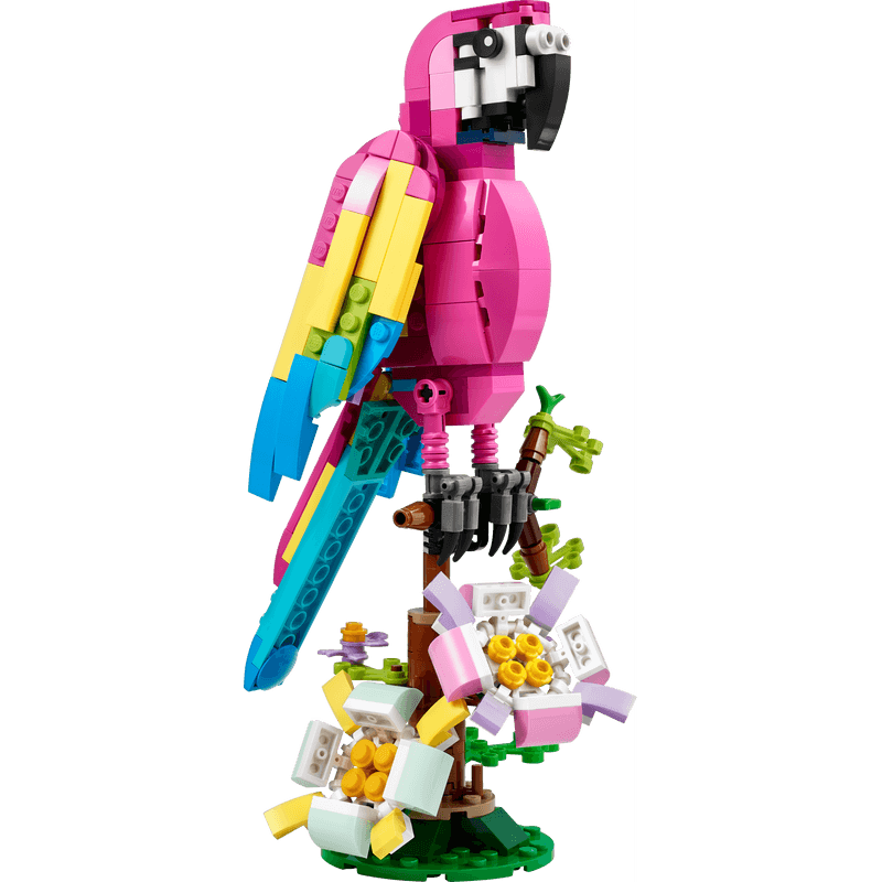 LEGO-Loro-Rosa-Exotico-3-en-1-Creator-31144