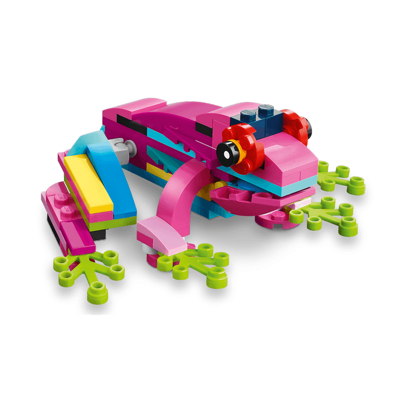 LEGO-Loro-Rosa-Exotico-3-en-1-Creator-31144