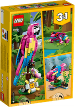 LEGO-Loro-Rosa-Exotico-3-en-1-Creator-31144