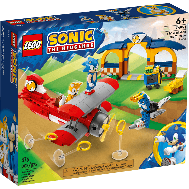 LEGO-Sonic-Taller-y-Avion-Tornado-de-Tails-76991