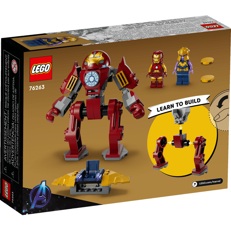 LEGO-Marvel-Anti-Hulk-de-Iron-Man-vs. Thanos-76263