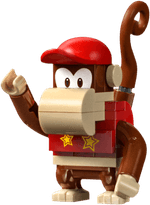 LEGO-Super-Mario-Set-de-Expansion-Vagoneta-minera-de-Diddy-Kong-71425