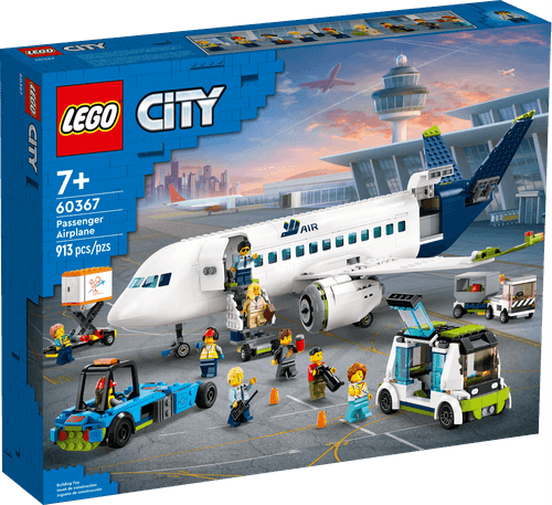 LEGO City Big Vehicles Avión de Pasajeros 60367