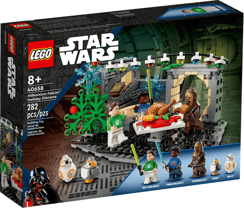 LEGO Star Wars Diorama Festivo Halcón Milenario 40658