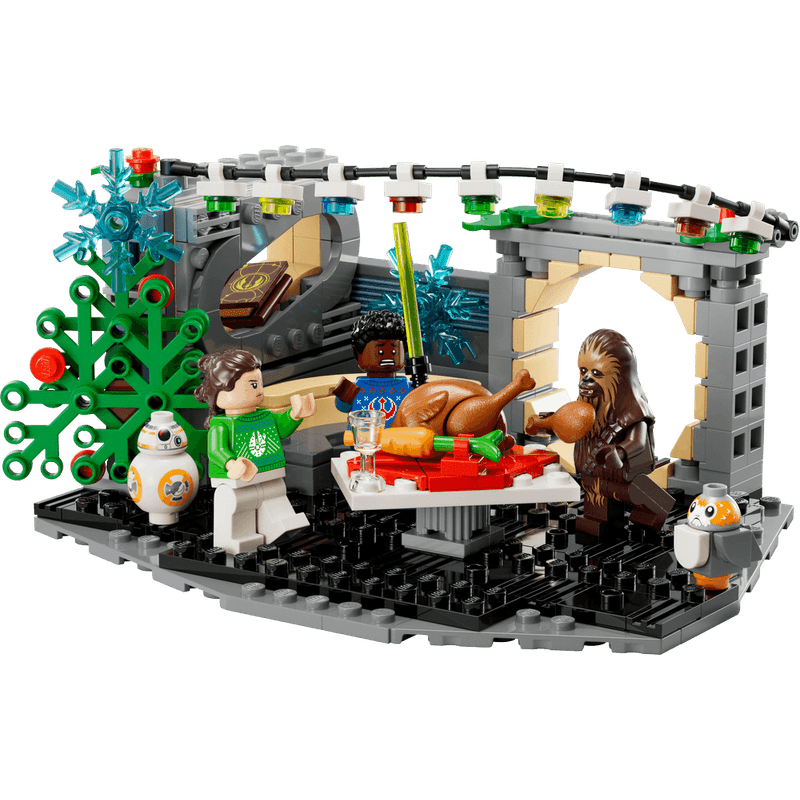 LEGO-Star-Wars-Diorama-Festivo-Halcon-Milenario-40658