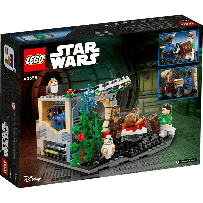 LEGO-Star-Wars-Diorama-Festivo-Halcon-Milenario-40658