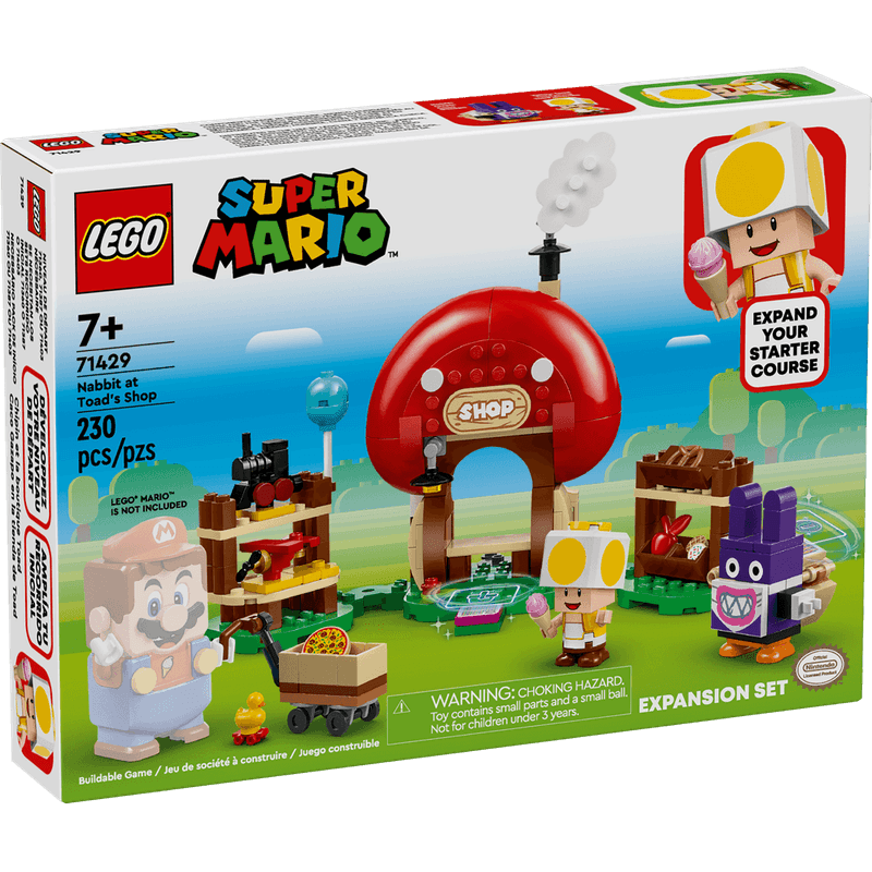 LEGO-Super-Mario-Set-de-Expansion-Caco-Gazapo-en-la-Tienda-de-Toad-71429