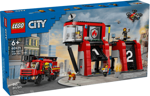 LEGO City Estación De Bomberos Con Camión De Bomberos 60414