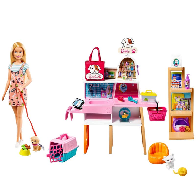 Mattel-Barbie-Tienda-Cuidado-Para-Mascotas-GRG90