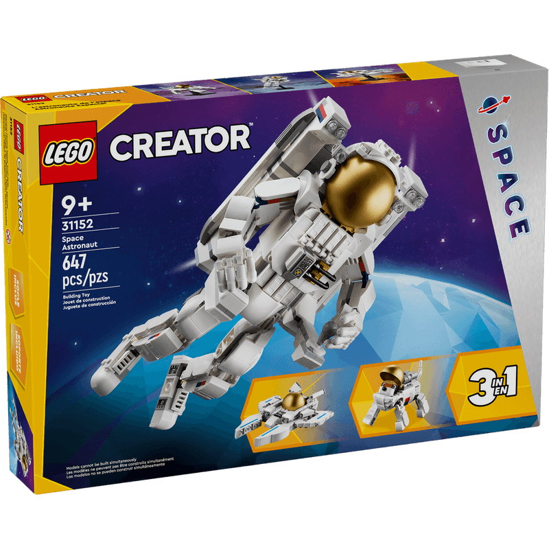 LEGO-Astronauta-Espacial-3-en-1-Creator-31152