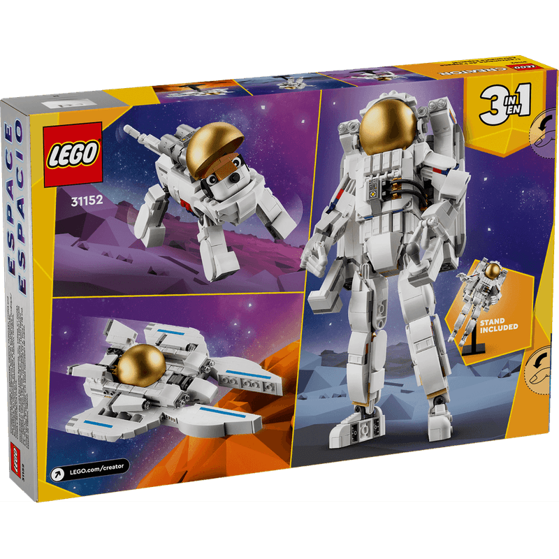 LEGO-Astronauta-Espacial-3-en-1-Creator-31152