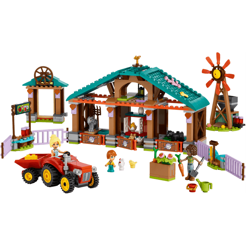 LEGO-Friends-Refugio-De-Animales-De-Granja-42617