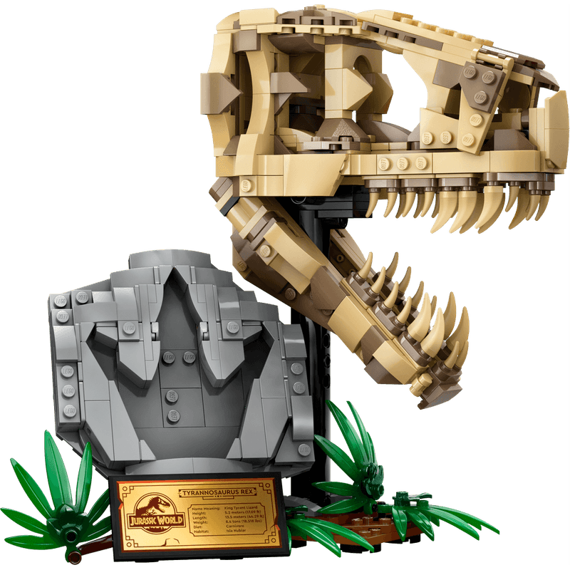 LEGO-Jurassic-World-Fosiles-de-Dinosaurio--Craneo-de-T.-rex-76964