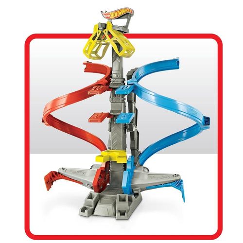 Hot Wheels Pista de Acrobacias Desafío de Altura