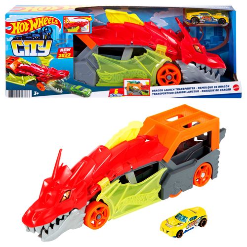 Hot Wheels Remolque Dragon para 30 Autos