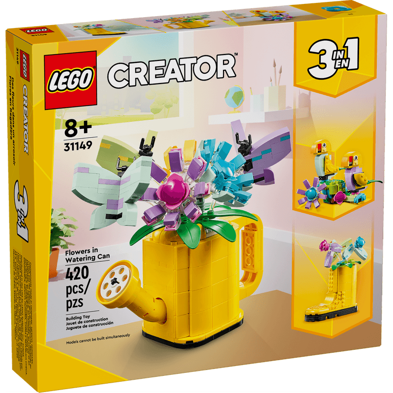 LEGO-Flores-En-Regadera-3-en-1-Creator-31149