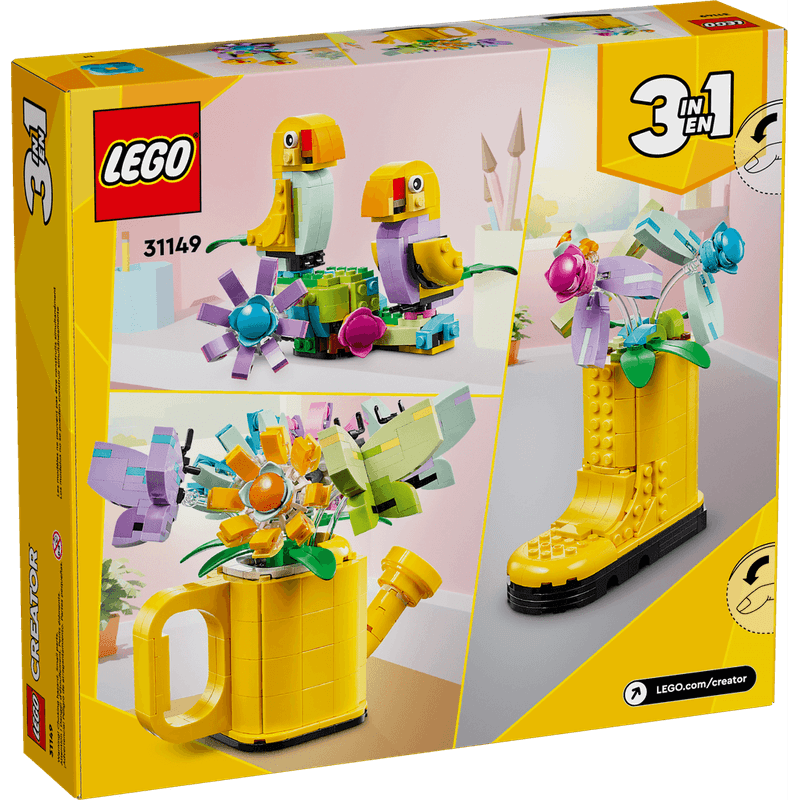 LEGO-Flores-En-Regadera-3-en-1-Creator-31149