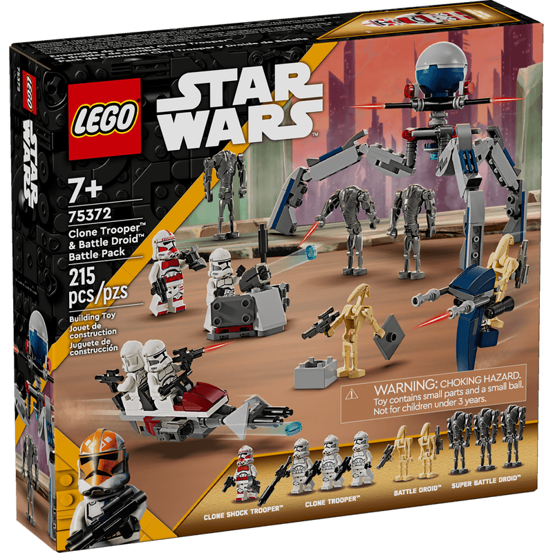 LEGO-Star-Wars-Pack-de-Combate--Soldado-Clon-y-Droide-de-Combate-75372