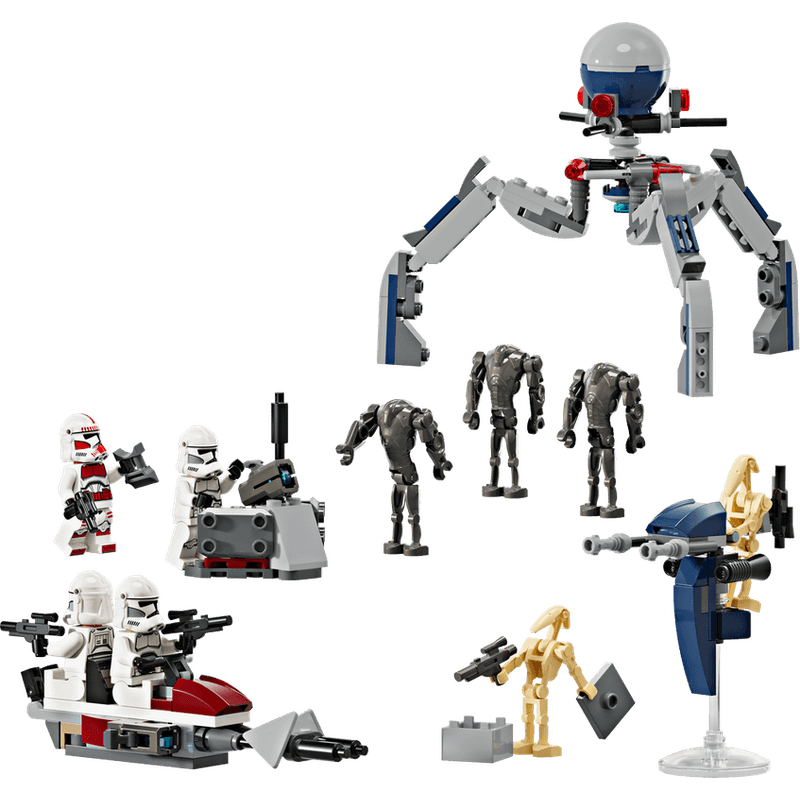 LEGO-Star-Wars-Pack-de-Combate--Soldado-Clon-y-Droide-de-Combate-75372