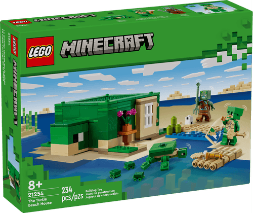 LEGO Minecraft La Casa Tortuga de la Playa 21254