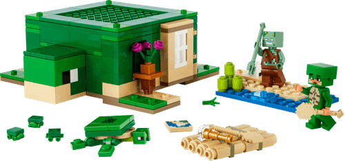 LEGO Minecraft La Casa Tortuga de la Playa 21254