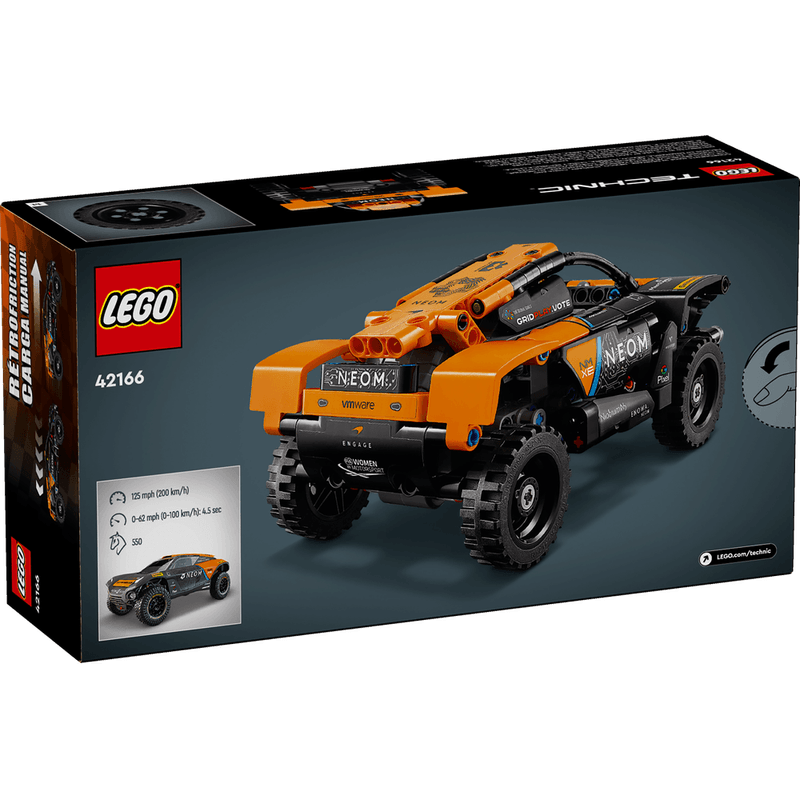 LEGO-Neom-Mclaren-Extreme-E-Race-Car-Technic-42166