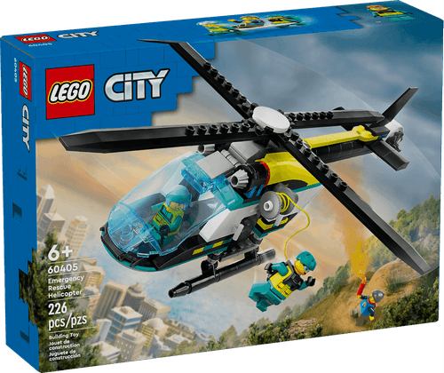 LEGO City Helicóptero De Rescate Para Emergencias 60405