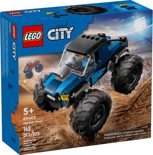 LEGO City Camioneta Monstruo Azul 60402