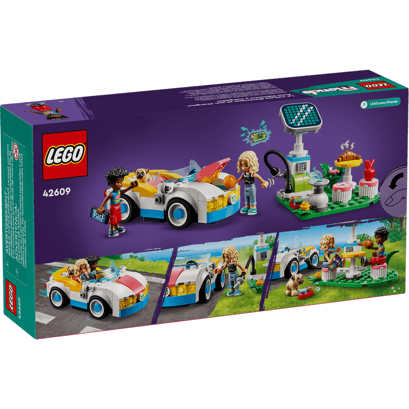 LEGO-Friends-Auto-Electrico-Y-Cargador-42609