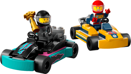 LEGO City Go-Karts Y Pilotos De Carreras 60400