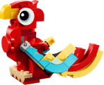 LEGO-Dragon-Rojo-3-en-1-Creator--31145