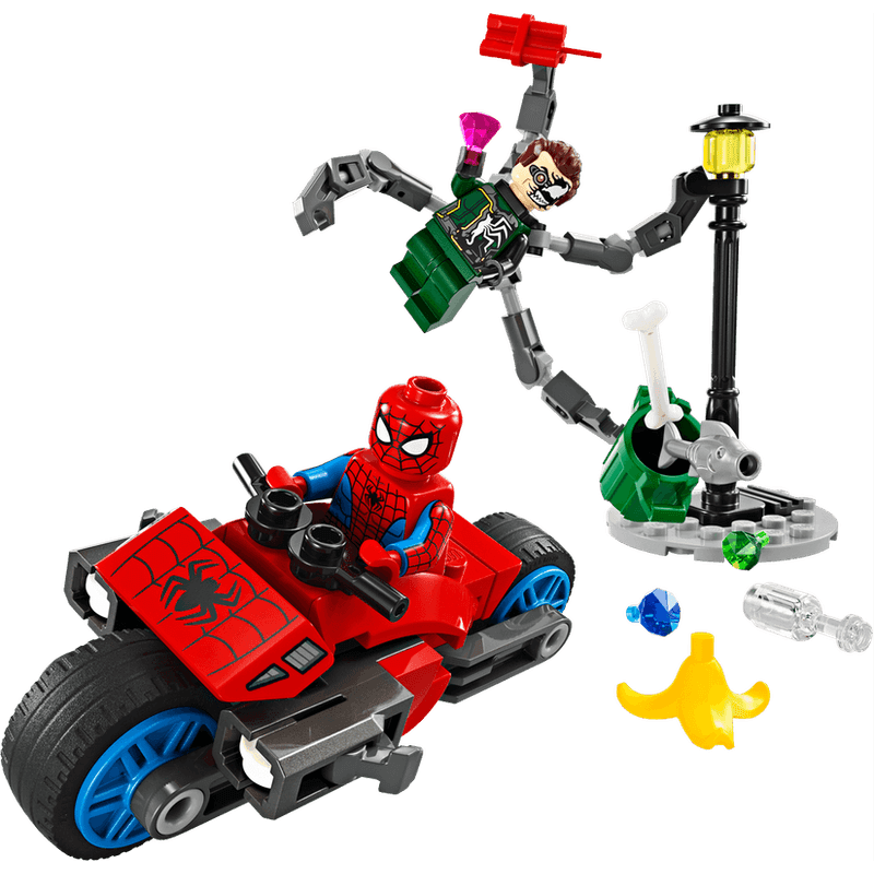 LEGO-Marvel-Persecucion-en-Moto--Spider-Man-vs.-Doc-Ock-76275